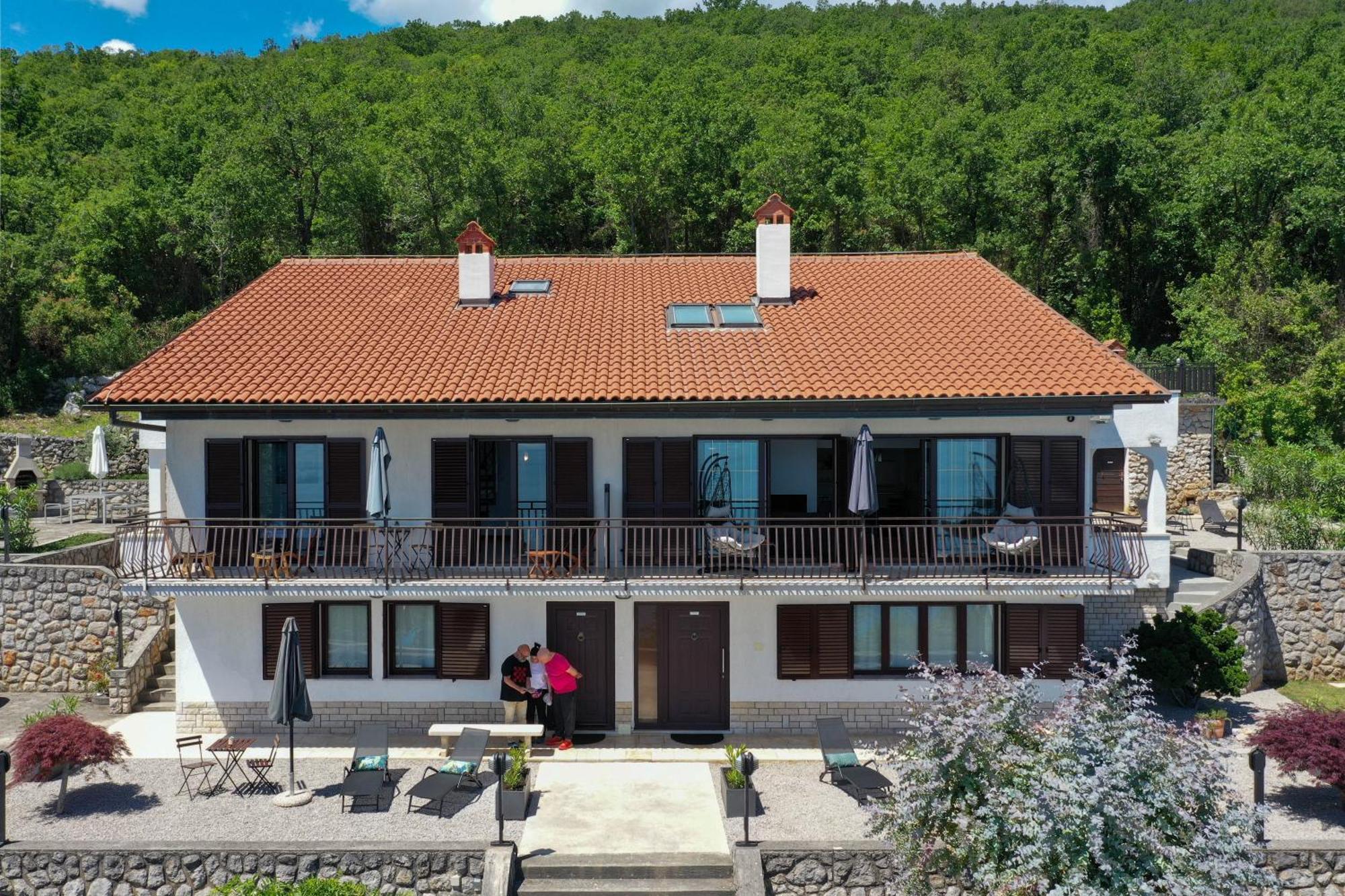 Apartments Near The Beach, With Terraces And Seaview At House B. Mošćenička Draga Exterior foto